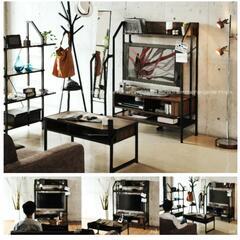 テレビ台 テレビボード ハイタイプ 幅100 高さ140の画像