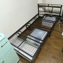 【8/29日まで】ニトリ　ベッドフレーム　シングル　パイプベッド