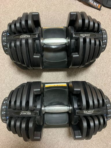 可変式ダンベル４０ｋｇ２個＋トレーニングベルト＋パワーグリップ