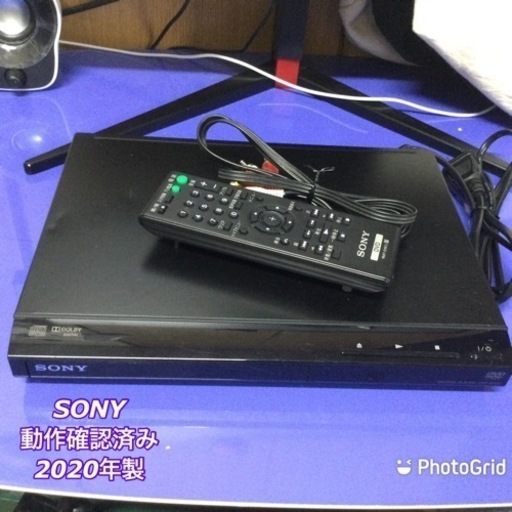 SONY DVDプレーヤー　DVP-SR20  2020年製