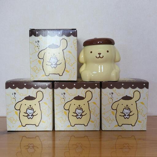 ポムポムプリン蓋付マグカップ未使用