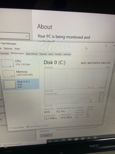 NEC NS350S Windows10pro
