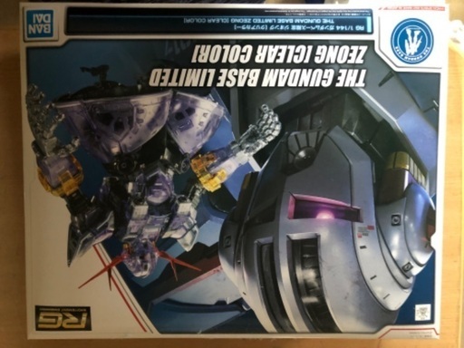 ガンプラ　rgジオング　クリアカラー