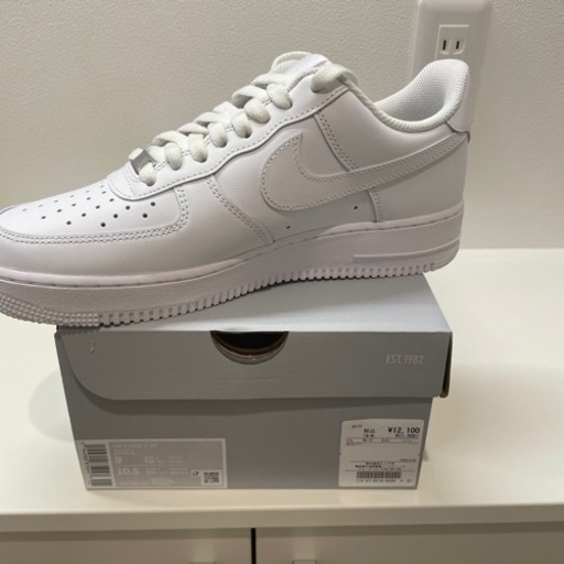 NIKE AIR FORCE 1 '07 エア フォース 1 WHITE 27.0