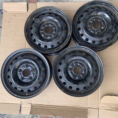 【ホンダ】ストリーム RN6 純正スチールホイール 4本セット ...