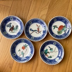 九谷焼皿セットの画像
