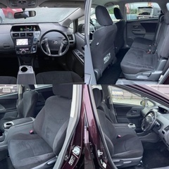 返金保証付 H25 プリウスα 1.8 S チューン ブラック ・Bluetooth・TV・Bカメラ・ETC !! 65000 KMS !!の画像