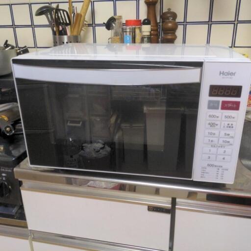 Haier電子レンジです。