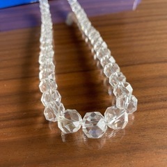 ☆VENDOME AOYAMAクリスタルネックレス＆イヤリングの画像
