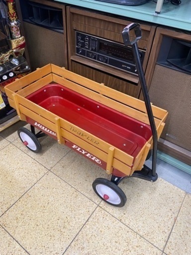 ラジオフライヤー ブリキ ワゴン キャリー