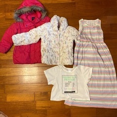 女の子　GAP・マザウェイズ　ダウンコート　未使用ワンピース