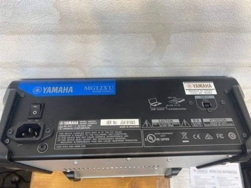 YAMAHAヤマハ/MG12XU PAミキサー(新品未使用)