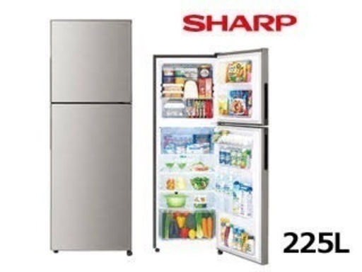 9/3引き取り限定 緊急値下げ SHARP 冷蔵庫 SJ-D23D-S 2019年 225L 2ドア