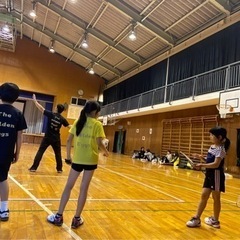 バドミントン練習メンバー募集！コーチも募集！の画像
