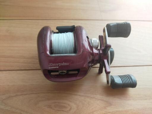 バス釣り用　ベイトリール　SHIMANO　スコーピオン　左巻き