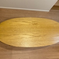 ローテーブル　木製　引き出し付き　の画像