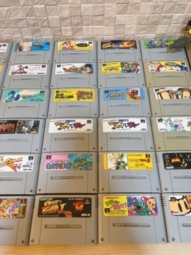 スーパーファミコン本体とソフト31本 Nintendo SHVC-001