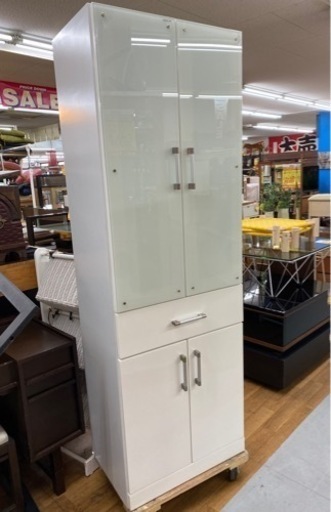 R231 スリム食器棚、キッチンボード、幅60cm