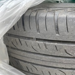 ダンロップ4本　265 65r17 5部山今週こなかったら捨てます