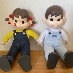 ペコちゃん　ポコちゃん人形