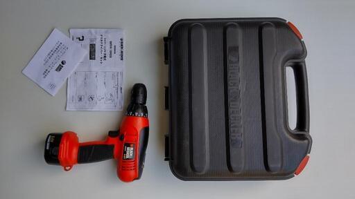 【約束済】(難あり)中古 BLACK\u0026DECKER 電動ドライバー
