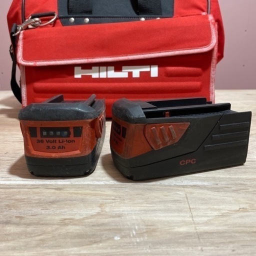 HILTI ハンマードリルドライバー、インパクトドライバー　バック