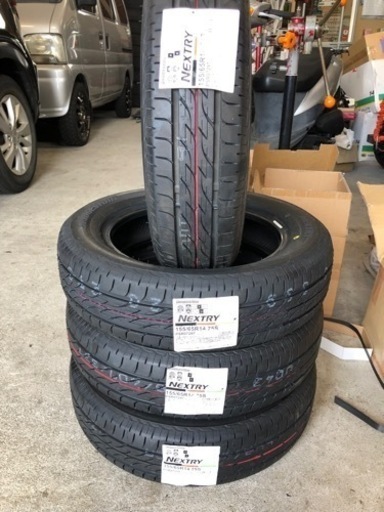 NBOX、タント、ワゴンR等軽自動車に　新品タイヤ155/65R14