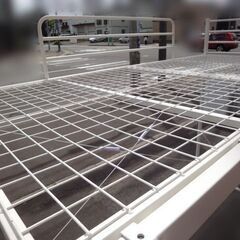 【自社配送は札幌市内限定】NITORI/ニトリ ハイベッド セパタPW シングルサイズ ホワイト 中古【USED】の画像