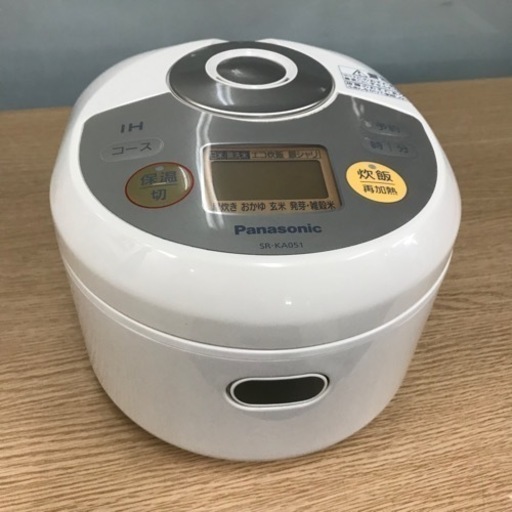 取引場所　南観音  K 2208-837  ★値下げ★Panasonic/パナソニック　SR-KA051  IHジャー炊飯器　3合炊き