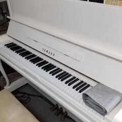 YAMAHA アップライトピアノ（白）　MX202Rの画像
