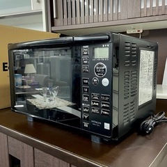 【美品‼️】日立 2019年製 18Lオーブンレンジ キーワードブラック エディオン限定モデル♪の画像