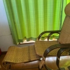 ラタンチェア　三段階　リクライニング 高座椅子 回転 座椅子 椅子 ラタン チェア 籐 3段階 リクライニング