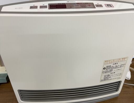 ノーリツ NORITZ GFH-3500S ガスファンヒーター 都市ガス用　2009年製　美品