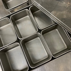 ステンレス 調味料／薬味入れバット（6個入）