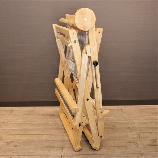 【ヤ取終了 9/10】≪ZT127ジ≫【仙台市内直接引取限定】SAORI 織機さをり 60GXかささぎ 整経台ほととぎす 筬60/3羽+4羽 糸 コーン立て/３つ穴 板シャトル大 他 一式まとめ現状品