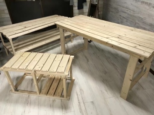 家具セット、テーブル、椅子、収納