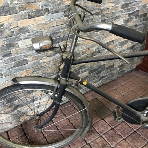ブリヂストン　昭和レトロ　アンティーク　自転車　ヴィンテージ　