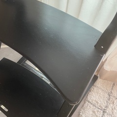 リエンダー　ハイチェア　黒の画像