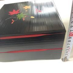 【未使用】重箱 四季風情　清流　昭和レトロ ギフト　直接取引歓迎　取り置き無料 愛知県岡崎市からの画像