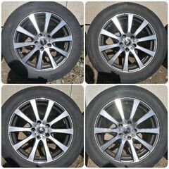 ◇DUNLOP ROZEST SJ 17インチ✕7Jアルミホイール◇NEXEN CP672 215/60R17◇