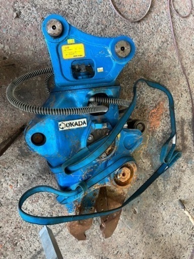 ユンボのニッパー