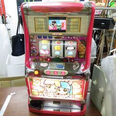 パチスロ実機 4号機 初代 吉宗S ラブリーパネル コイン不要機...