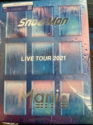 超美品  Man LIVE TOUR 2021 Mania(DVD4枚組)(初回盤)