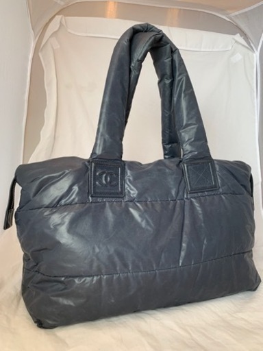CHANEL　シャネル 　コココクーンGM　トートバッグ ナイロン ブラック　レディース　ハンドバッグ