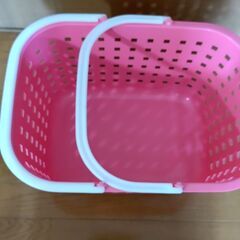 【USED】グレディバスケット　Mサイズ　7416　ピンクの画像