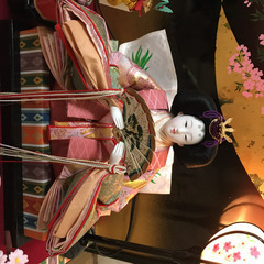 ひな人形　ガラスケースの画像