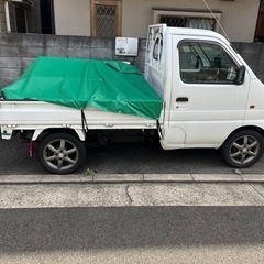 スズキキャリー　db52t 4WD 5M 新品バッテリー付きの画像