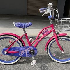 【18インチ】子供用自転車　女の子　中古
