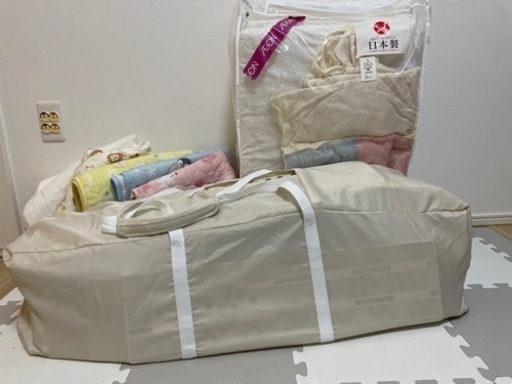 【お譲りする方が決まりました】ココネルエアーと寝具セット