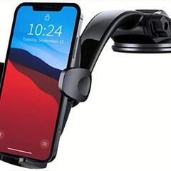 車載ホルダー 片手操作 スマホホルダー 粘着ゲル吸盤 スマホスタンド